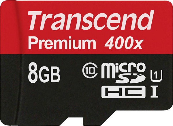 microSDHC 8GB Class 10 UHS-I 400X